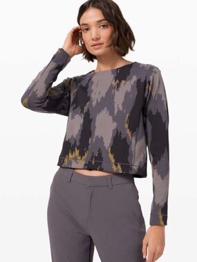 RARE Lululemon Take The Moment Long Sleeve Sweatshirt  × Robert Geller